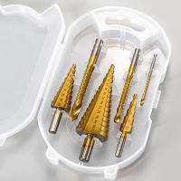 Juego De Brocas De Escalera HSS 4-12/20/32mm Para Metal Broca De Acero De Alta Velocidad Para Taladro Y Trabajar En Madera - details 11