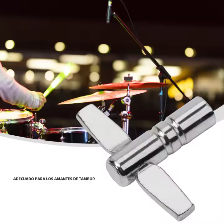 Llaves De Batería Universales De Metal 5.5mm Para Tunear Baterías Accesorios Y Repuestos De Música De Percusión Para Bateristas - 1