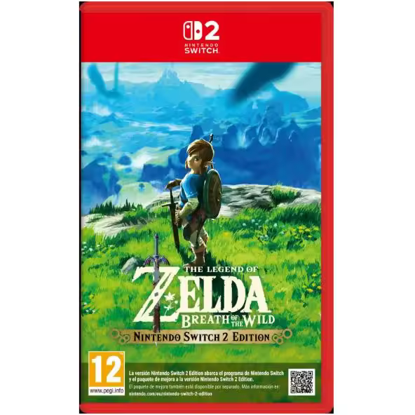 The Legend of Zelda Breath of the Wild Nintendo Switch 2 Edition - Nintendo Switch - Nuevo precintado - PAL España - 1