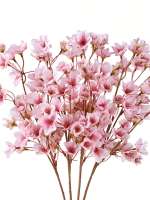 Bouquet De 40 Cm De Flor De Cerezo Artificial Para Decoración De Bodas Y Fiestas DIY Decoración De Hogar Para Sala De Estar Y Comedor En Vaso - details 0