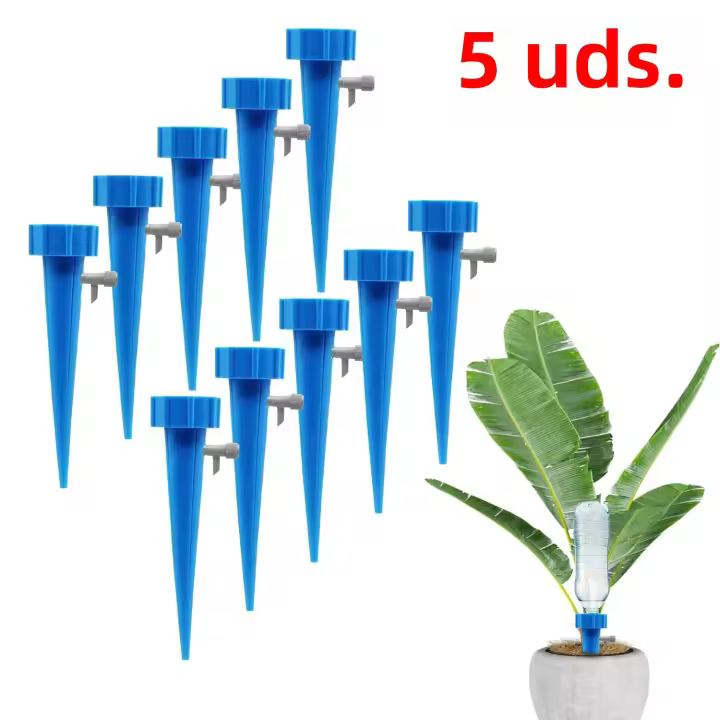 Kit De Riega Automática Para Plantas 10/5 Piezas Dispositivo De Riego Por Drip Para Interiores Y Jardín Herramientas Creativas De Jardinería - 1