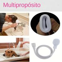Extensor De Chorro Para Grifo Con Filtro De Drenaje Y Manguera Para Baño Y Mascotas Suministros De Limpieza Portátil - details 0
