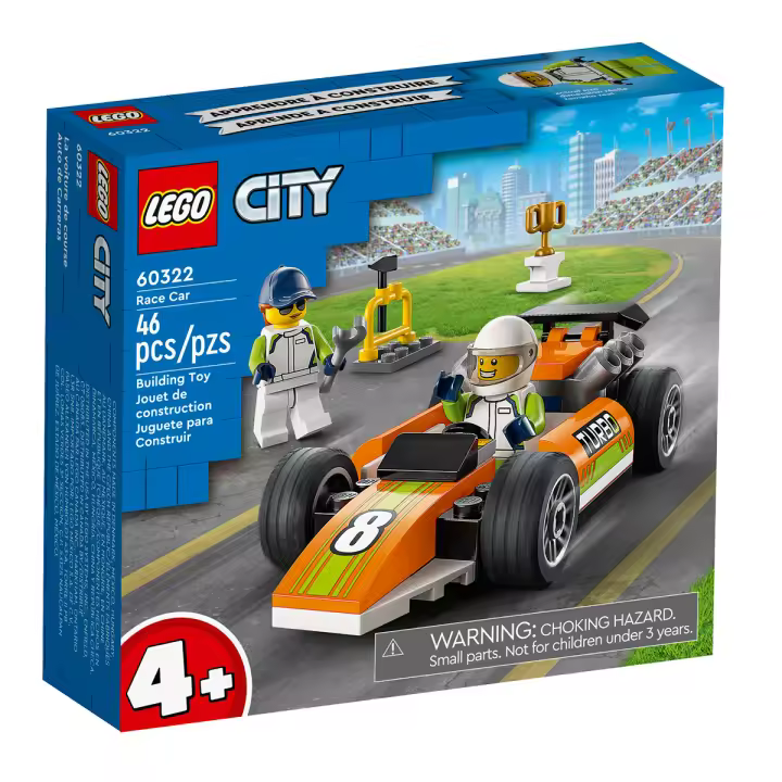 LEGO CITY - COCHE DE CARRERAS, 60322, TIENDA CON LICENCIA OFICIAL - 1