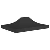 vidaXL Techo de carpa para celebraciones negro 4x3 m 270 g/m² - details 0