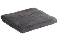 COFAN - Toalla de Ducha | Modelo Piedra | Color Gris Antracita | 100 % Algodón | Gramaje 580 g/m² | Medidas 70 x 140 cm - details 0