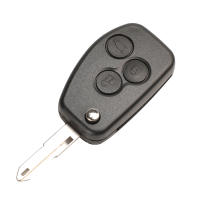 Carcasa De Llave De Coche Con Plegado Jingyuqin Modificada Para Renault Megane Dacia Modus Espace Duster Clio 2/3 Botones VAC102/NE72 Material ABS - details 3