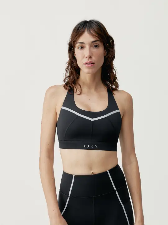 Born Living Yoga Top Luna Black - 1