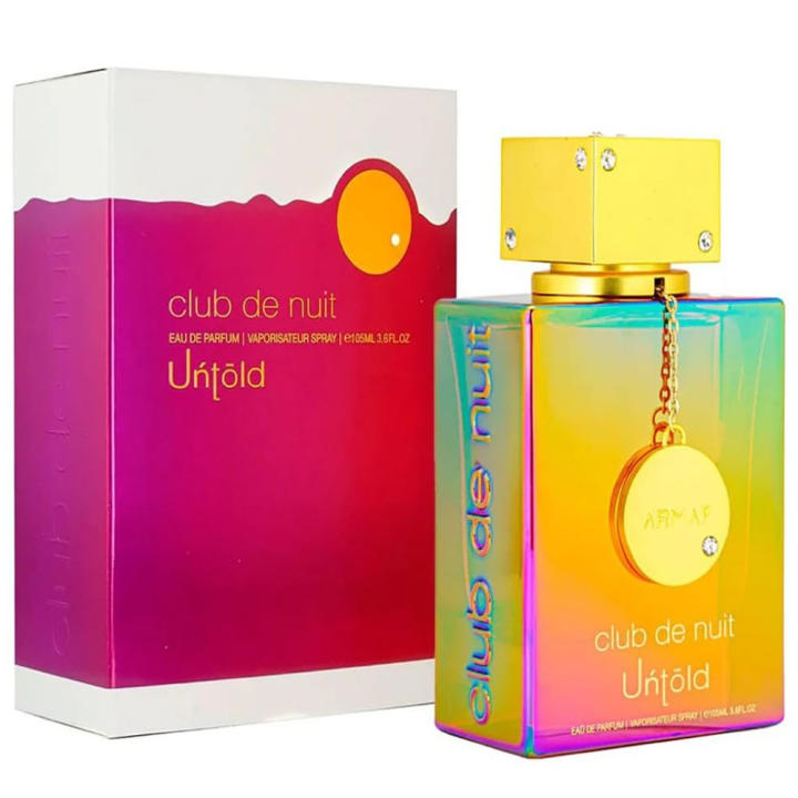 Perfume Armaf Club De Nuit Untold Eau de para Mujer 105 ML, Fragancia de Larga Duración — oferta en Miravia