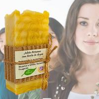 Jabón Artesano Natural con Aceite de Argán. Antiarrugas. PumarShop Cinnia Natura. Hidratante. Indicado para Pieles Maduras. Apto Veganos. - details 1