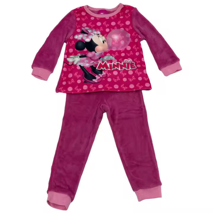 Pijama Invierno Coralina MINNIE Niña -¡Calidad y Comodidad para tus Noches de Invierno! Mister License - 1
