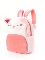 Mochila infantil de dibujos animados de animales multicolor, mochila de suministro para guardería, mochila de felpa, bolsa para niños - details 0
