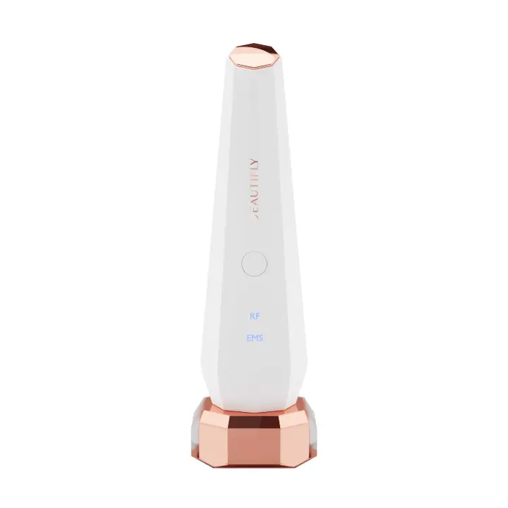 Beautifly B-Lumix PRO | Dispositivo Facial RF & EMS Inalámbrico | Rejuvenecimiento, Lifting, Reducción de Arrugas | Cabezal de Oro 24K y Sensor de Temperatura Inteligente - 1
