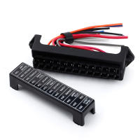 Caixa De Fusibles De Circuito Automóvil 12 Way DC32V Con 2 Entradas Y 12 Salidas Para Remolques Y Coches Bloque De Soporte ATC ATO - details 3
