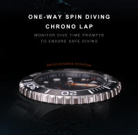 Reloj De Pulsera Mecánico CADISEN AQUA DIVER 2024 Para Hombre Lujo Resistente Al Agua 100M Con Movimiento Automático NH35A Cristal De Zafiro Luminoso Y Calendario Completo - details 5
