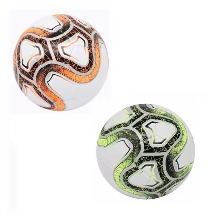 Balón de fútbol flecha modelos surtidos verde naranja 21 cm 32934 CB/10007 MOYA - 1