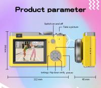 Cámara Digital HD 64MP Con Autofocus Para Fotografía Y Vídeo Pantalla De 2.4 Pulgadas Portátil Para Niños Y Adultos Principiantes Cámara De Vlog - details 12