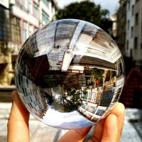 Bola De Cristal Transparente Para Fortuna 1PC Esfera De Cristal Reflector De Vidrio Decorativa Para Viajes Y Fotografía De Boda - details 8