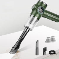 Aspiradora Portátil Inalámbrica De Alta Potencia Para Coche Y Casa Con Recogedor De Polvo Y Pantalla De Visualización De Energía Mini - details 2