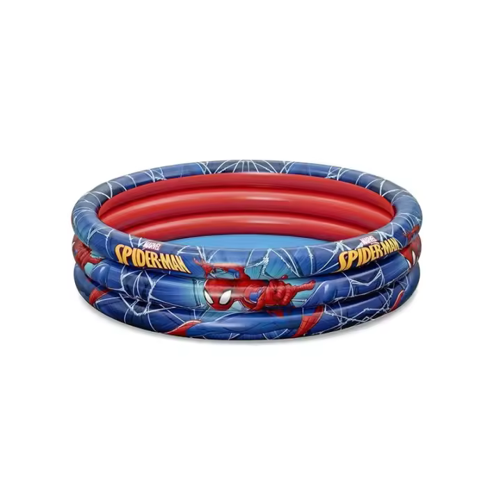 Bestway Piscina Hinchable Marvel Spiderman 122x30 cm +2 Años Jardin 98018 - 1