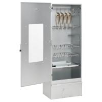 vidaXL Horno ahumador de BBQ con generador humo frío acero galvanizado - details 1
