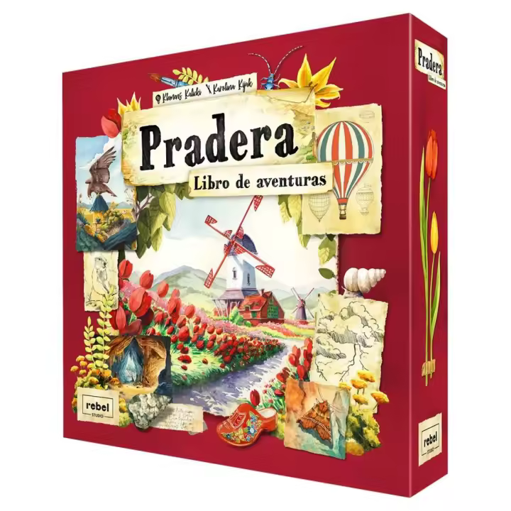 Juego de mesa pradera: libro de aventuras - 1