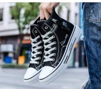 Zapatillas De Tenis Para Hombre Zapatos De Deporte De Lona Vulcánica Alta Respirables Plataforma Casuales Zapatos Trener Man - details 16