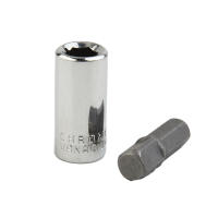 Adaptador De Destornillador Hexagonal a Impulso Para Herramienta De Impacto O Taladro 1/4 Pieza Individual Parte Del Herramienta Cuadrada - details 1