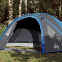 vidaXL Tienda de Campaña Iglú para 4 Personas Impermeable Toldo Carpa Color Azul,  orange,  Verde y mas - details 0