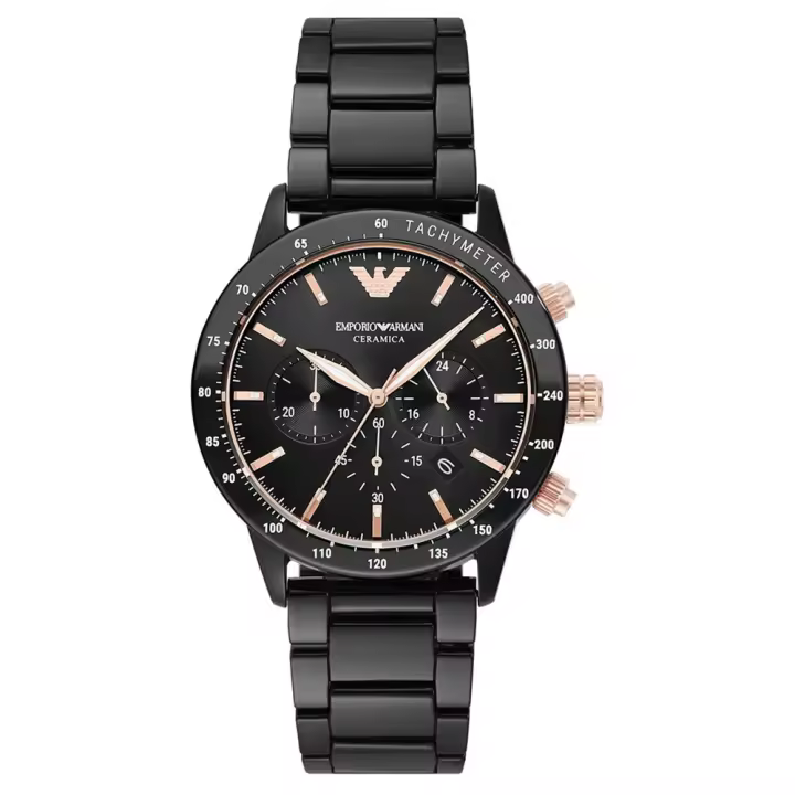Emporio Armani Reloj hombre AR70002, Incluye Caja Original, Diámetro: 43MM - 1