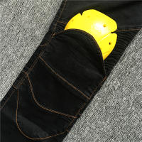 Clásicos Jeans De Motocicleta Negros Y Azules Con Protección De Rodilla Y Cadera Pantalones De Carreras Motocross Para Motorbike Ciclismo Protección Contra Choques - details 5