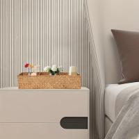 Cesta De Almacenamiento De Sisal 3 Compartimentos Caja De Almacenamiento Para Baño Organización De Papel Higiénico - details 7