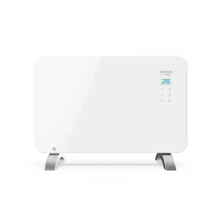Cecotec Radiador Eléctrico Bajo Consumo Ready Warm 6650 Crystal Connection. Wifi, 1000 W, Termostato Regulable, Temporizador - 1