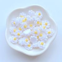 60Pcs Flores Pequeñas Y Lindas De 12mm Resina Plana Para Scrapbooking Joyería DIY Y Decoración Accesorios De Manualidades - details 5