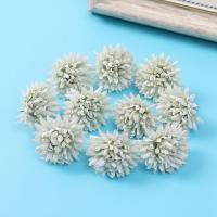 10/20PCs Cabezas De Flores Artificiales De Seda 4cm Para Decoración De Hogar Boda DIY Artesanía Accesorio De Regalo - details 10