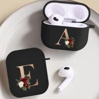 Funda De Silicona Para Airpods pro 2 Letras Personalizadas Protectora Para Auriculares Apple AirPods 1/2/3 Funda De Cabezo - details 1