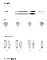 Juego De 100 Piezas De Herramientas Para Instalación De Botones Metálicos Para Ropa Chaquetas Cuero Artesanías Kit De Tijeras Para Botones De Cierre Rápido - details 7