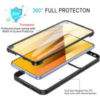 Funda Transparente De Teléfono 360 Grados Para Xiaomi 14T 13T pro Poco X6 F6 F5 M6 pro Protección Completa Antichoque Y Anti- Rayones - details 3