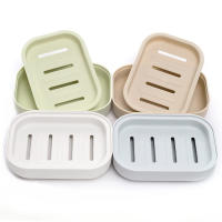 Caja De Jabón Portátil Doble Capa De Plástico Con Tapa Para Baño Organizador De Drenaje Para El Hogar Y Baño - details 0