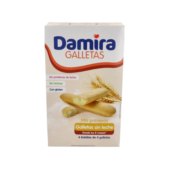 DAMIRA MIS PRIMERAS GALLETAS SIN LECHE  1 ENVASE 150 g - 1