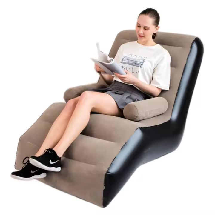 Sofá Plegable Inflable Lazada Durable Para Juegos Y Descanso Silla De Paseo De Lujo Para Exterior Uso En Jardín Y Dormitorio - 1