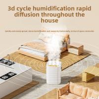 Humidificador Con Filtro Dual Y Luz Nocturna 1.8L Gran Capacidad Ajuste Multível Timer Para Uso En Hogar Y Oficina - details 2