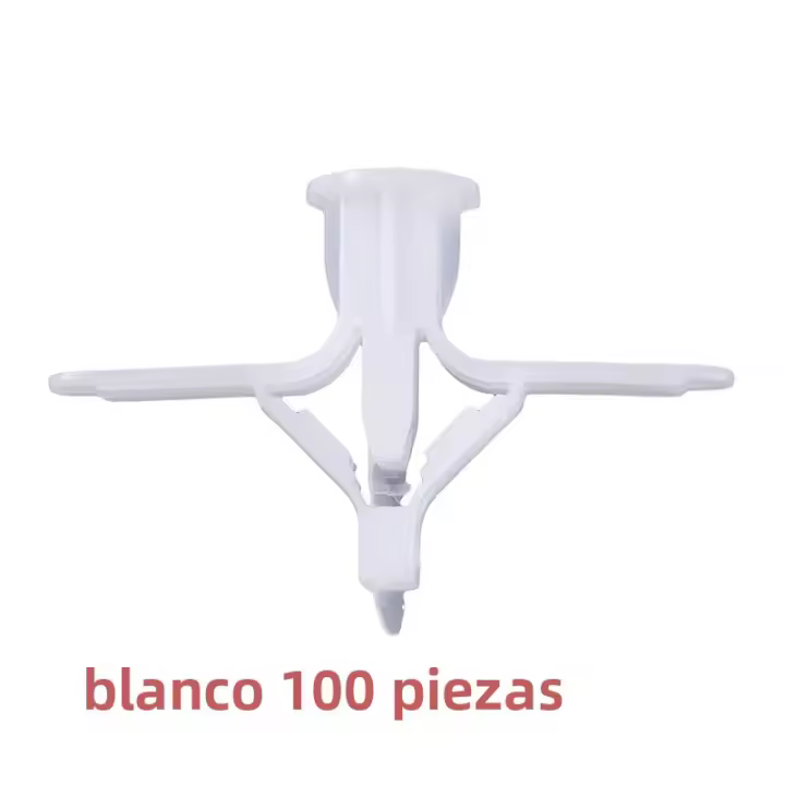 Anclaje De Tornillo De Plástico Para Tejido De Cepillo Puerta De Armario Anclaje De Expansión Para Muro Hueco Tubo De Plástico Accesorios De Anclaje De Avión - 1