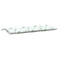 vidaXL Cojín para banco de jardín tela 120x50x7 cm Color Antracita,  Gris,  Blanco crema y mas Cojín Decorativo de Asiento Cojines de muebles de salon - details 0