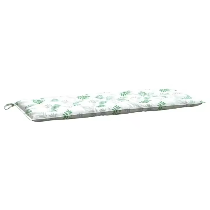 vidaXL Cojín para banco de jardín tela 120x50x7 cm Color Antracita,  Gris,  Blanco crema y mas Cojín Decorativo de Asiento Cojines de muebles de salon - 1
