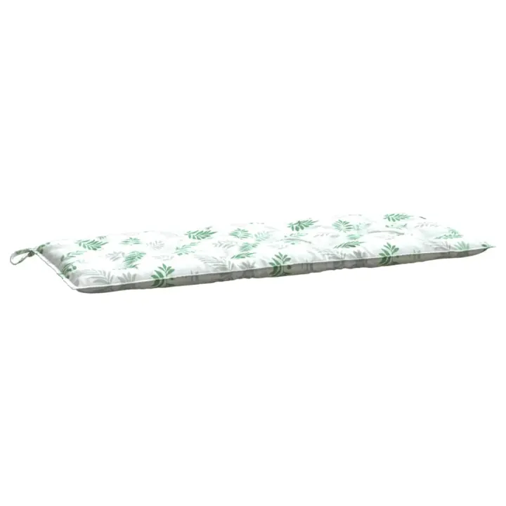 vidaXL Cojín para banco de jardín tela 120x50x7 cm Color Antracita,  Gris,  Blanco crema y mas Cojín Decorativo de Asiento Cojines de muebles de salon - 1