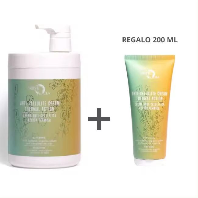 Pack Noche y Dia Crema Anticelulítica Reductora Acción Térmica 1000+ 200 ml GRATIS - 1