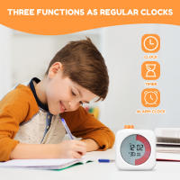 Temporizador Visual Digital 60MIN Pantalla LCD Para Estudio Cocina Homeschool Suministros De Productividad Enseñanza - details 0