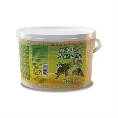 Alimento para tortugas Gammarus Sticks - 7.500 ml Arquivet - 1