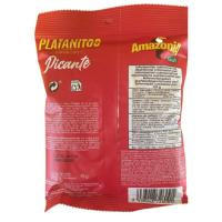 Platanitos Picante Amazonia x 75 gr- Snack de plátano verde con sabor chile picante 🌶 - details 1