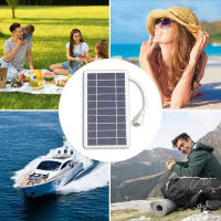 Panel Solar Portátil Compacto Y Ligero Impermeable Para Exteriores Camping Senderismo RV Bolsa De Hombro Y Carga De Emergencia - details 5